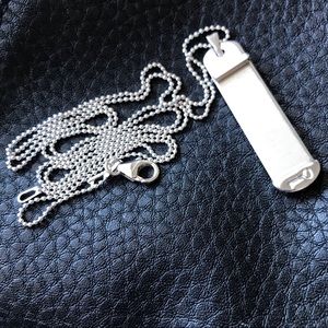 KEEP Collective 18 inch Chain & Silver Pendant